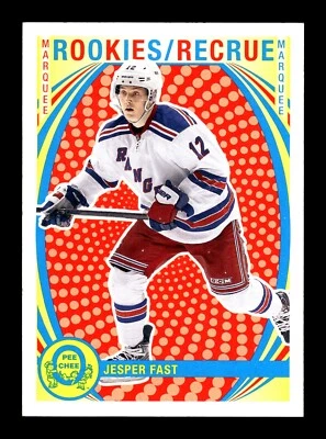 PWE READ stock photo . 2013-14 opc o-pee-chee retro #638 jesper fast rc rookie - Image 1 of 2