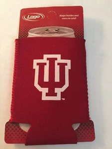NCAA University Indiana Hoosiers (1) 12 oz. Can Cooler Koozie Red IU New - Picture 1 of 2