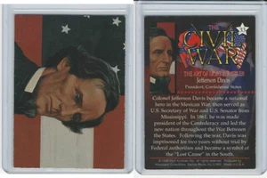 1996 Mort Kunstler, Civil War, #33 Jefferson Davis, President Confederate - Picture 1 of 1