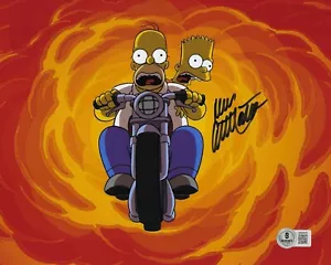 Foto autografiada firmada por Dan Castellaneta 8x10 Beckett certificado de autenticidad Homer Simpson - Imagen 1 de 1