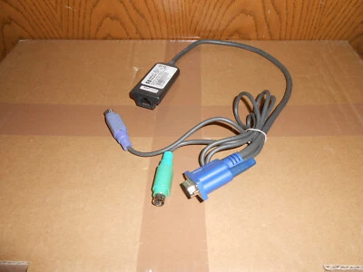 HP 396632-001 KVM Switch PS2 Adapter Interface Adapter  520-290-505 - Bild 1 von 3
