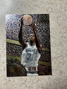 95-96 Fleer Metal Basketball Kevin Garnett #167 Rookie RC Timberwolves - Picture 1 of 2