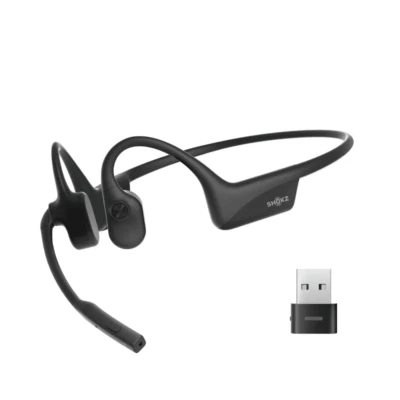 Shokz OpenComm2 UC USB-A (2nd Gen) Wireless Open-Ear Bone Conduction Stereo Busi - Image 1 of 4