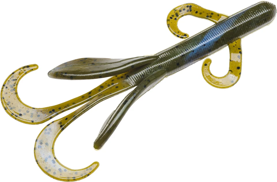 Strike King KVD Plastic Game Hawg Blue Craw 4in 8pk