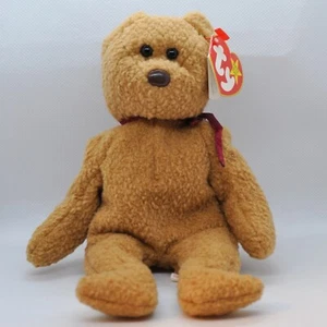 Curly' Bear 1996 TY Beanie Babies Collection with Errors  Retired  - Picture 1 of 5