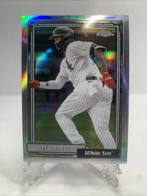 2021 Topps Baseball Update 1992 Topps Redux Chrome #TC92-15 Eloy Jimenez - Image 1 of 2