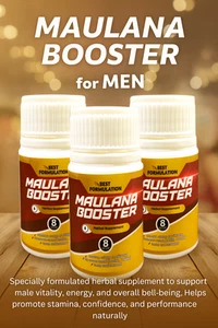 4 PACK 🔥 Maulana Booster Herbal Capsules for Men Energy & Stamina - Picture 1 of 4