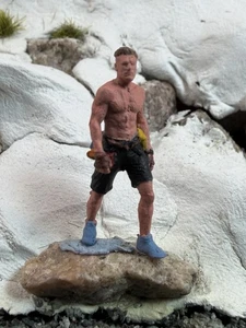 MODEL Railway Figure Rock Climber HO OO 3D SCALE Printed Hand Painted - Picture 1 of 8