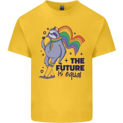 Camiseta para niños LGBT Sloth The Future Is Equal Gay Pride Foto 1 de 4
