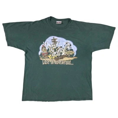 CAMISA DE COLECCIÓN DISNEY WORLD LOST IN ADVENTURE PARA HOMBRE EXTRA GRANDE XL Foto 1 de 4