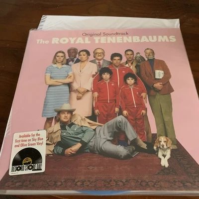 The Royal Tenenbaums original soundtrack 2x blue & green vinyl unsealed. - Image 1 of 4