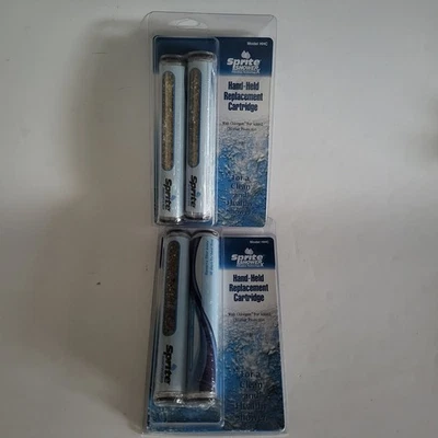 Lote de 4 cartuchos de filtro de ducha de repuesto de mano Sprite HHC-2 Foto 1 de 3