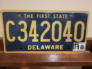  Delaware 420 License Plate DE The First State C342040  #420 Weed Pot - Picture 1 of 15
