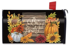 Briarwood Lane Be Grateful Fall Mailbox Cover - Picture 1 of 4