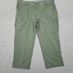 5.11 Tactical Pants Mens 44x30 Green Taclite Pro Ripstop Cargo Hiking Work - Picture 1 of 20