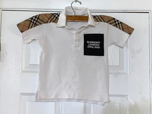 BURBERRY LONDON ENGLAND TODDLERS 8Y SHIRT - Picture 1 of 4
