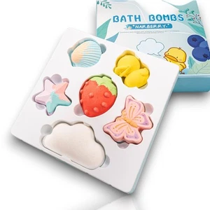 ROY Bombas de baño para niños - 6 bolas de baño burbujeantes set de regalo niña - Imagen 1 de 5