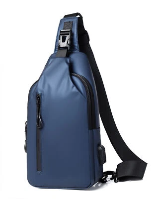 Bolsa de mão masculina tiracolo bolsa de ombro mochila de viagem esportiva - Imagem 1 de 4