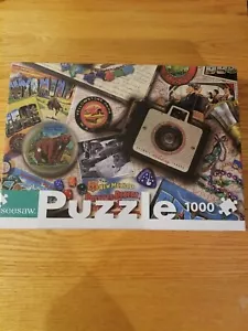 Aimee Stewart Seesaw Jigsaw Puzzle 1000 Piece Vintage USA Travel Postcards New - Picture 1 of 7