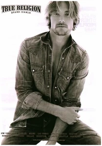 2010 PRINT AD - TRUE RELIGION BRAND JEANS FASHION CLOTHING AD - JEAN JACKET - Picture 1 of 1