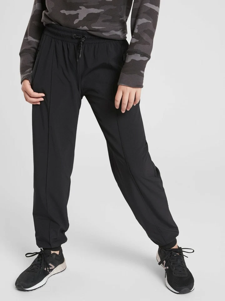 Jogger Athleta Girl Cool Down, talla XXL/16 negro Foto 1 de 4