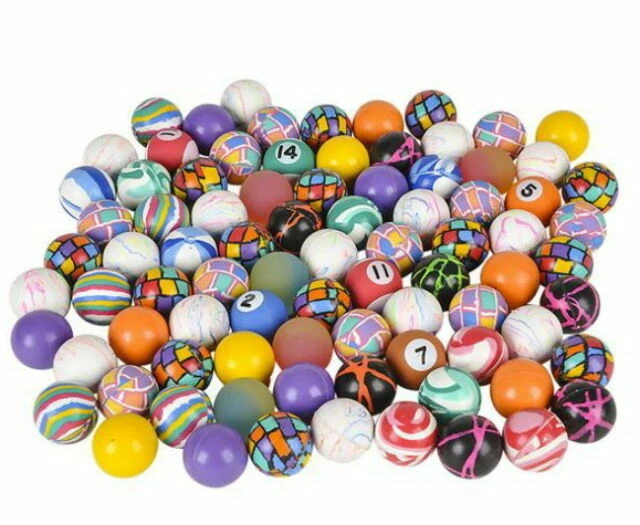 Rhode Island Novelty 144 Piece 27mm Bouncy Ball Assortments
