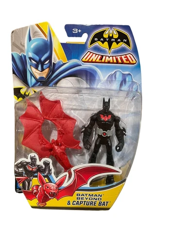 Batman Unlimited: Batman Beyond & Capture Bat Action Figure New 2014 Cover