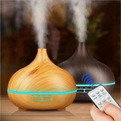 Diffusore di Aromi Umidificatore Aromaterapia Telecomando Oli Essenziali 400ML - Immagine 1 di 4