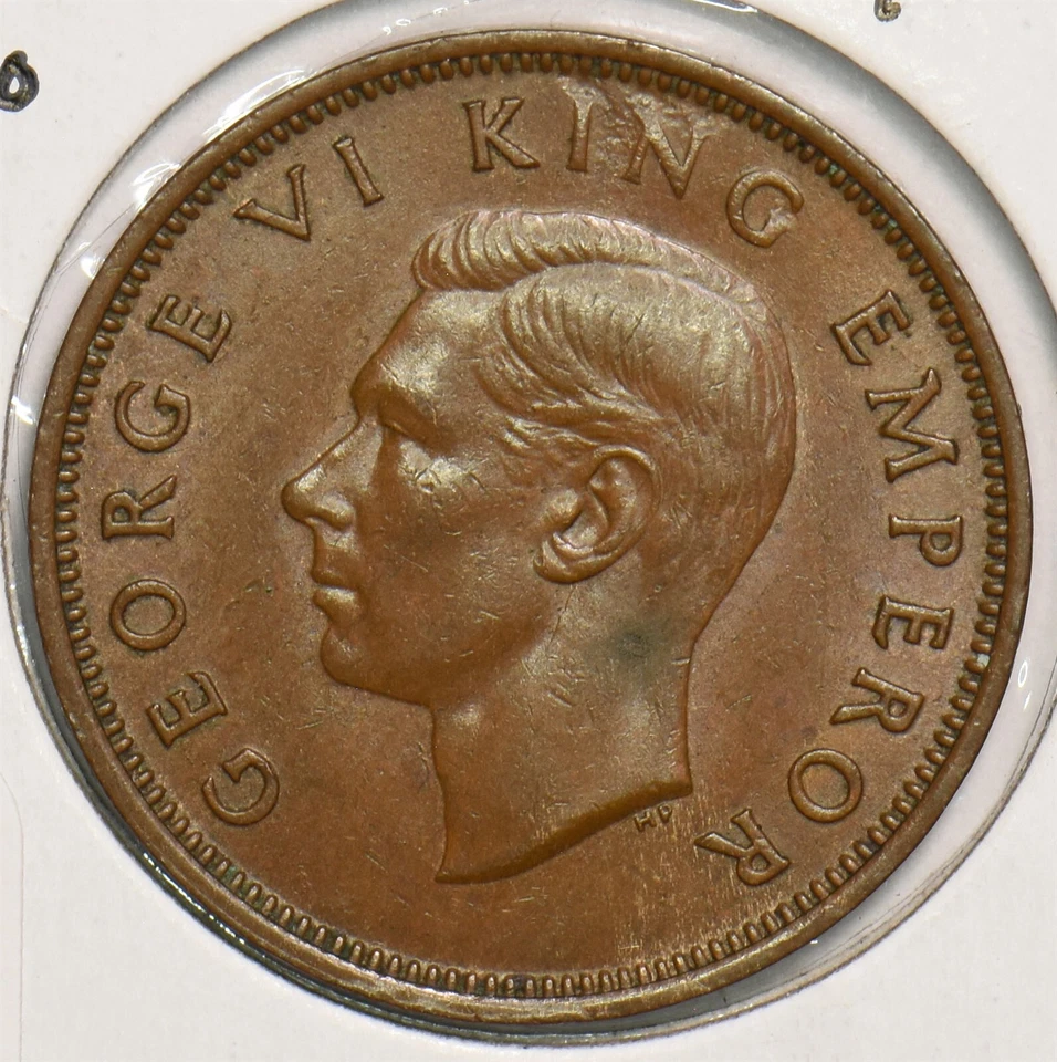 New Zealand 1940 1/2 Penny 299255 combine shipping - Image 1 of 2