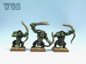 25mm Warhammer Fantasy WGS painted Orcs & Goblins Orc Arrer Boyz OR029 - Picture 1 of 6