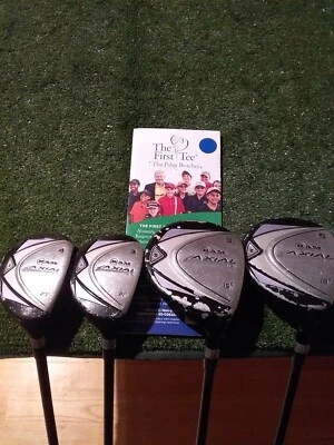 RAM Ladies Axial LX 3-5 Woods & 3-4 Hybrids Set Graphite Shafts - Image 1 of 4