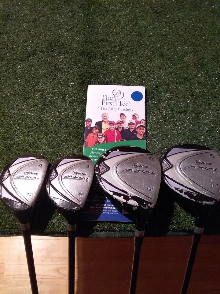 RAM Ladies Axial LX 3-5 Woods & 3-4 Hybrids Set Graphite Shafts - Image 1 of 4