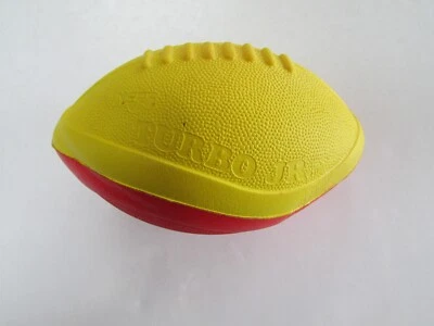 Vintage Nerf Turbo Junior Football 1996 Tonka Corp red yellow Chiefs colors - Image 1 of 4