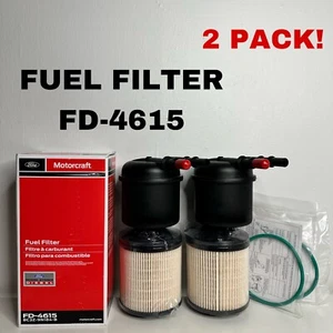 2 PACK Genuine Fuel Filter FD4615 for 2011-2016 Ford F-250 F-350 F-450 6.7L -USA - Picture 1 of 7