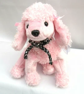 TY BEANIE BABY BRIGITTE - EL CANICHE ROSA - COMO NUEVO - RETIRADO CON ETIQUETAS - Imagen 1 de 1