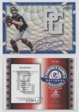 2021 Leaf Perfect Game National Showcase Metal Blue Wave /9 Jared Jones Auto