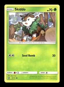Pokemon Crimson Invasion Skiddo 10/111 - Picture 1 of 1