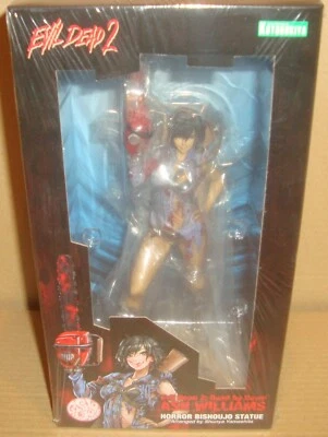 HORROR BISHOUJO STATUE ASH WILLIAMS (EVIL DEAD 2: DEAD BY DAWN) KOTOBUKIYA 2018 - Immagine 1 di 4