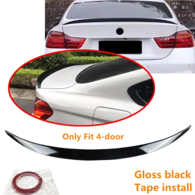 Fit For BMW 4 Series F36 Gran Coupe 430i 440i 15-20 Rear Trunk Lip Spoiler Wing Foto 1 de 4