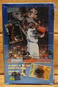 1995 Classic Rookie Basketball Cards Sealed Box of 36 Packs, 10 Cards per Pack - Bild 1 von 6
