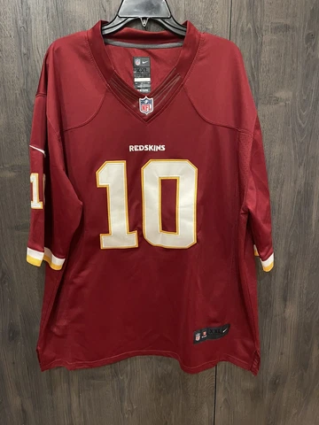 NIKE Robert Griffin III Washington Redskins ( RG3 ) On Field Home Jersey, XXL Cover