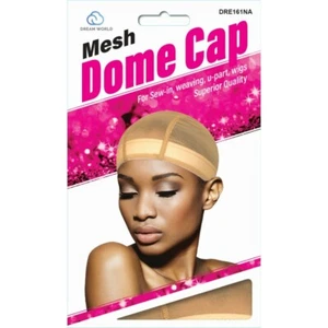 [6 Pack] Dream Mesh Dome Cap Nude Natural Beige Color DRE161NA - Picture 1 of 1