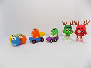 M&M's Lot Thermal Bowl Burger King Toys Frame Plush Character Canteen Dispenser - Picture 1 of 4