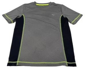 Everlast Boys T Shirt Gray Black Green Sports Athletic Basic Colorblock - Medium - Picture 1 of 5