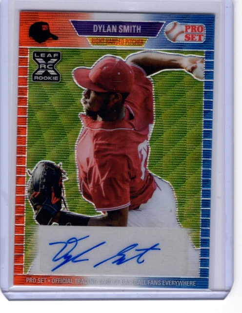 DYLAN SMITH 2021 LEAF PRO SET METAL BASEBALL XRC ROOKIE AUTO /4 - Image 1 of 1