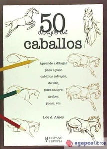 50 dibujos de caballos. NUEVO. ENVÍO URGENTE (Librería Agapea) - Imagen 1 de 1