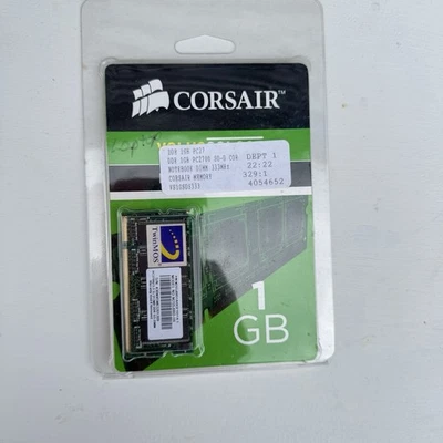 Corsair VS1GSDS333 G  1GB DDR1 333Mhz Genuine New OeM Sealed Packaged - Image 1 of 2
