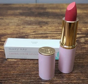 Mary Kay Lasting Color Lipstick SUNSET .13oz #4550 NOS New With Box - Picture 1 of 4