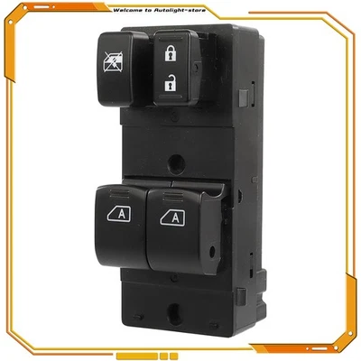Power Window Switch Fits 2010-2019 Nissan 370Z V6 3.7L Front Left Driver Side - Image 1 of 4