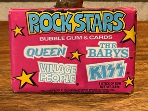 1979 Donruss Rock Stars 1 Unopened Packs - Picture 1 of 3